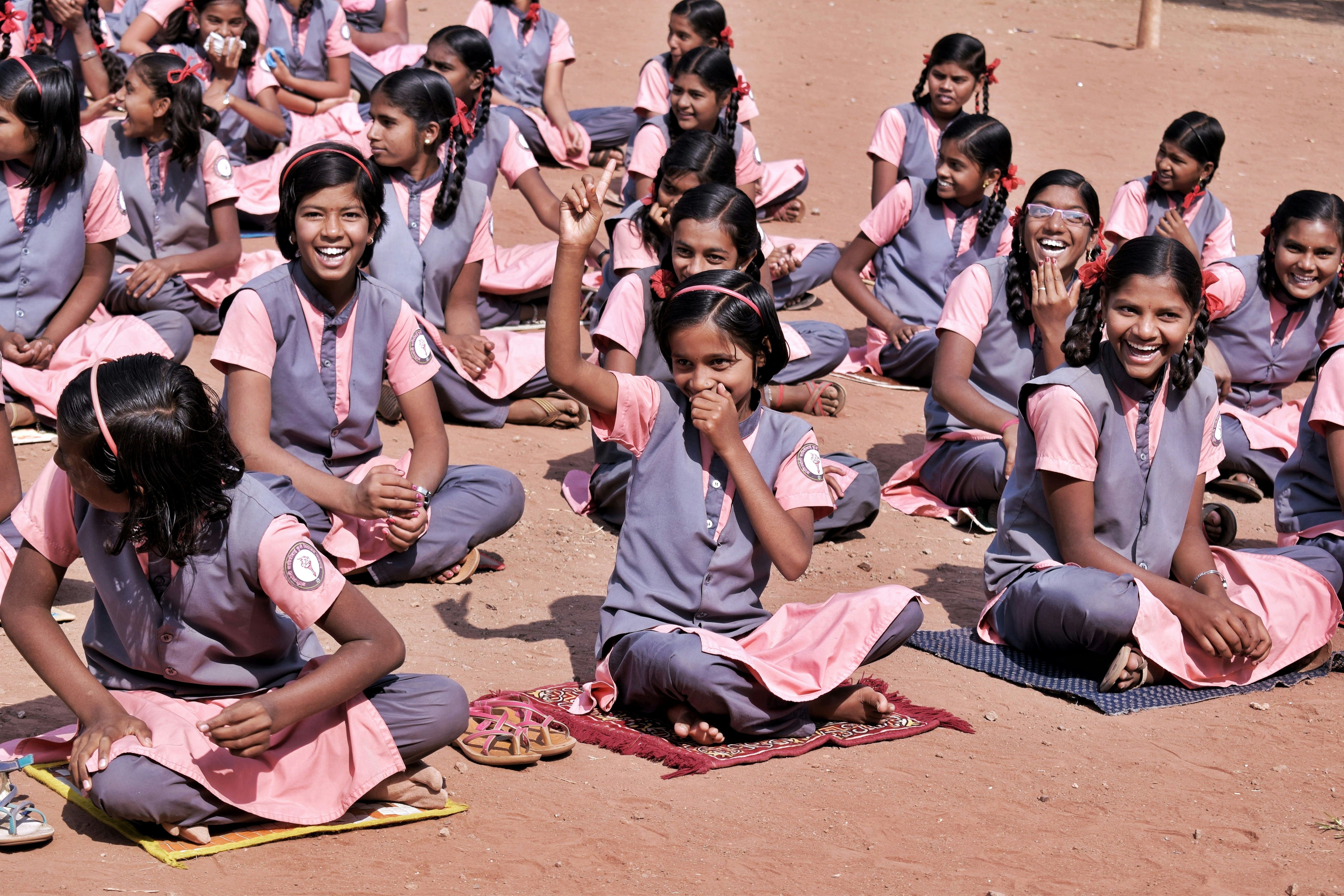Scholar Welfare Society volunteers at a community activity